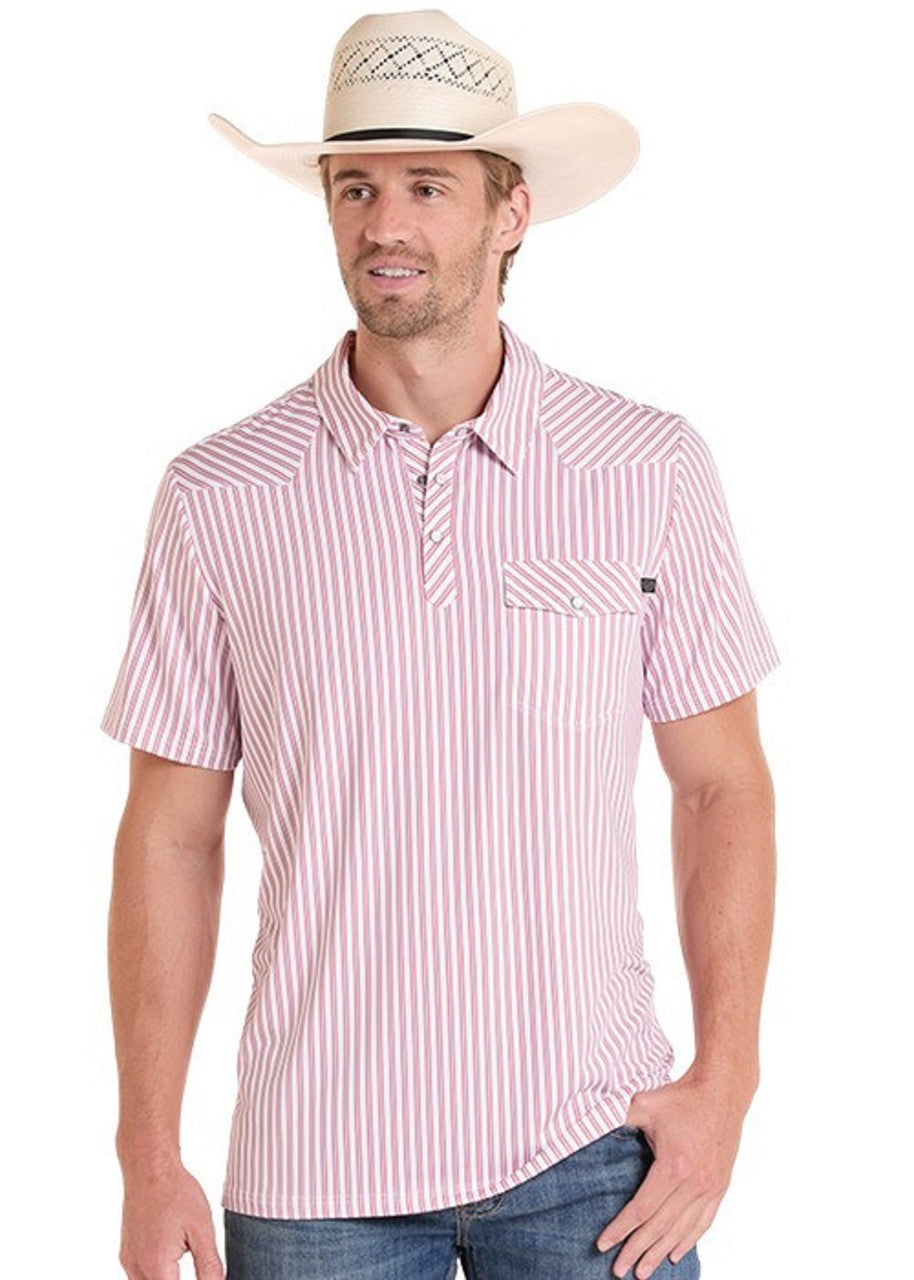 Shirts Men’s Rock&Roll  Polo Pearl Snap BM51T09060