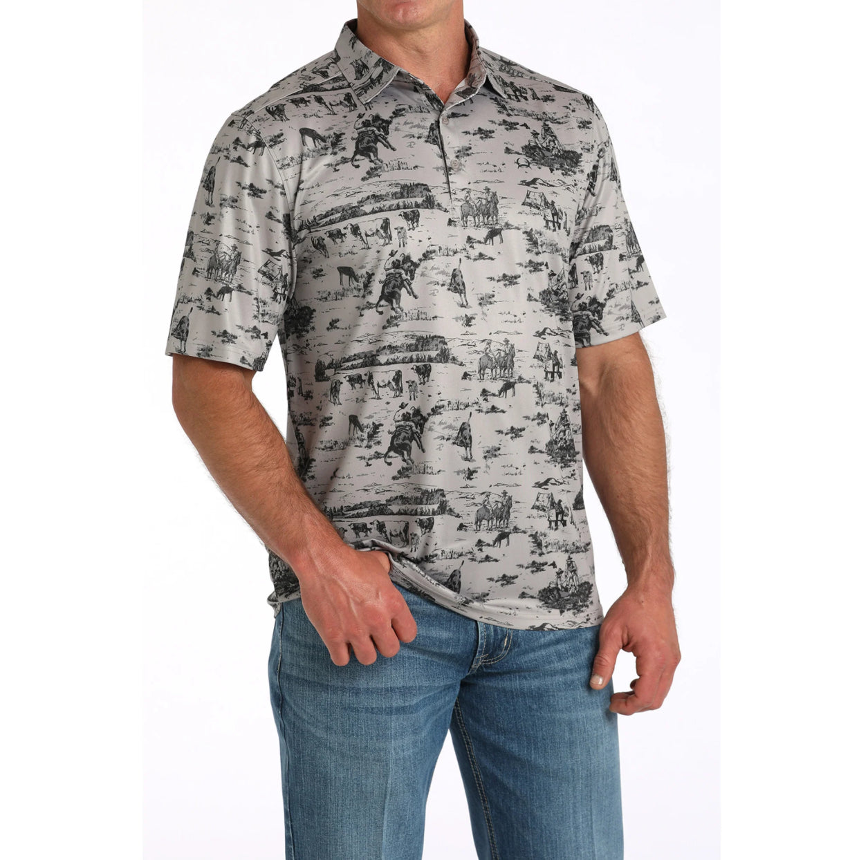 Shirts Men’s Cinch Arena Flex Polo MTK1863049