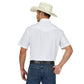Shirts Men’s Wrangler Short Sleeve Solid White 711065WH
