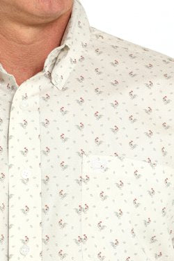 Shirts Men’s Cinch Long Sleeve Rooster Print MTW1105933