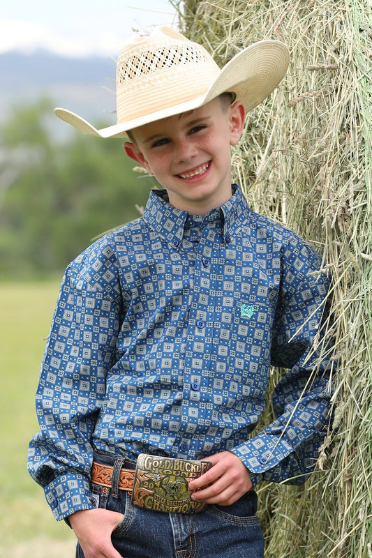 Shirts Boys Cinch L.S MTW7060385 MTW7062385 MTW706138