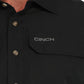 Shirts Cinch Solid Black S.S ARENA FLEX MTW1723002