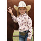 Kids Girls Cinch Light Pink Western Print CTW8040016