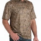 Shirts Men’s Cinch Polo Brown Ranch Brand Print MTK1865039
