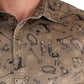 Shirts Men’s Cinch Polo Brown Ranch Brand Print MTK1865039