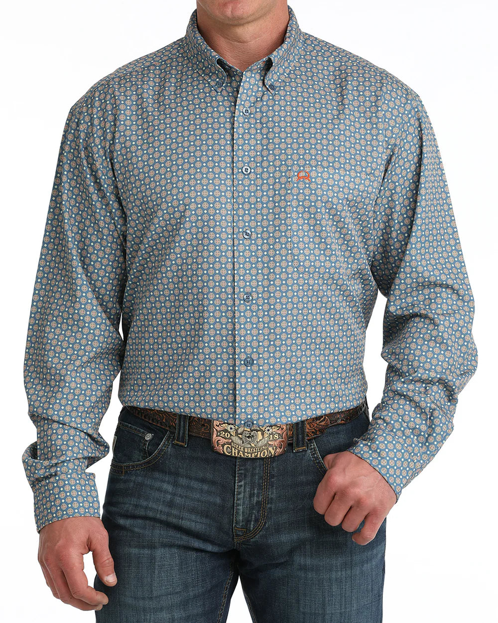 Shirts Men’s Cinch Long  Sleeve Arena Flex MTW1862042