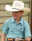 Shirts Boys Cinch Polo Blue Western Print MTK7600014