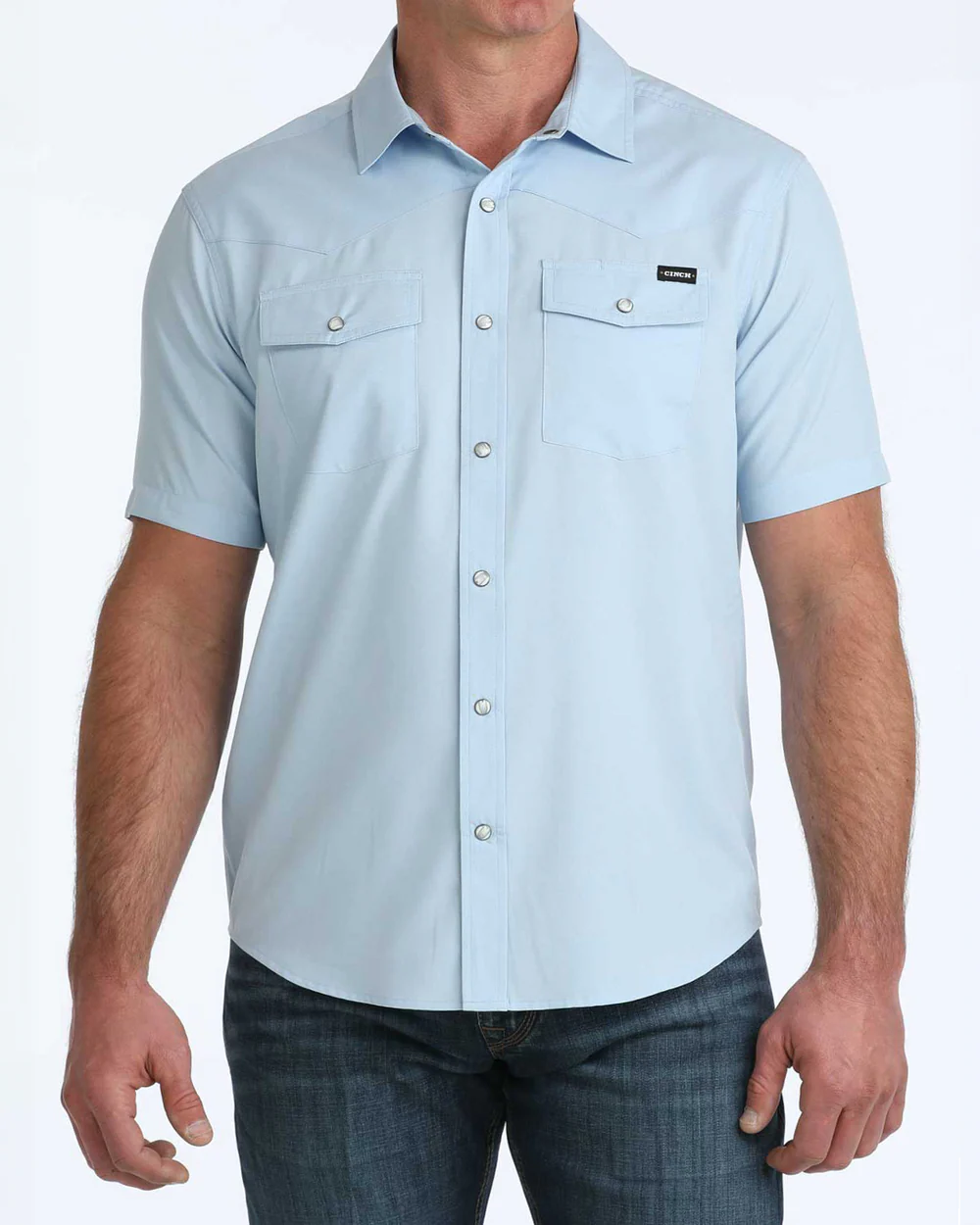 Shirts Men’s Cinch Short Sleeve  Camp Shirt MTW1402009