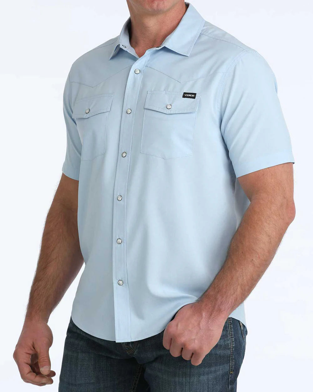 Shirts Men’s Cinch Short Sleeve  Camp Shirt MTW1402009