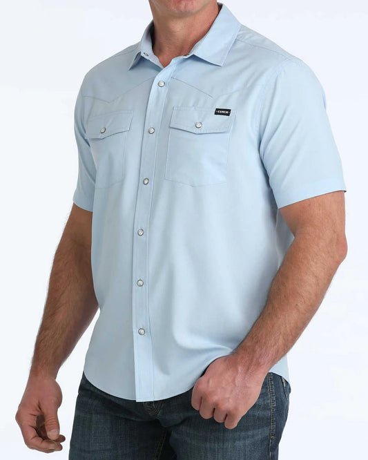 Shirts Men’s Cinch Short Sleeve  Camp Shirt MTW1402009