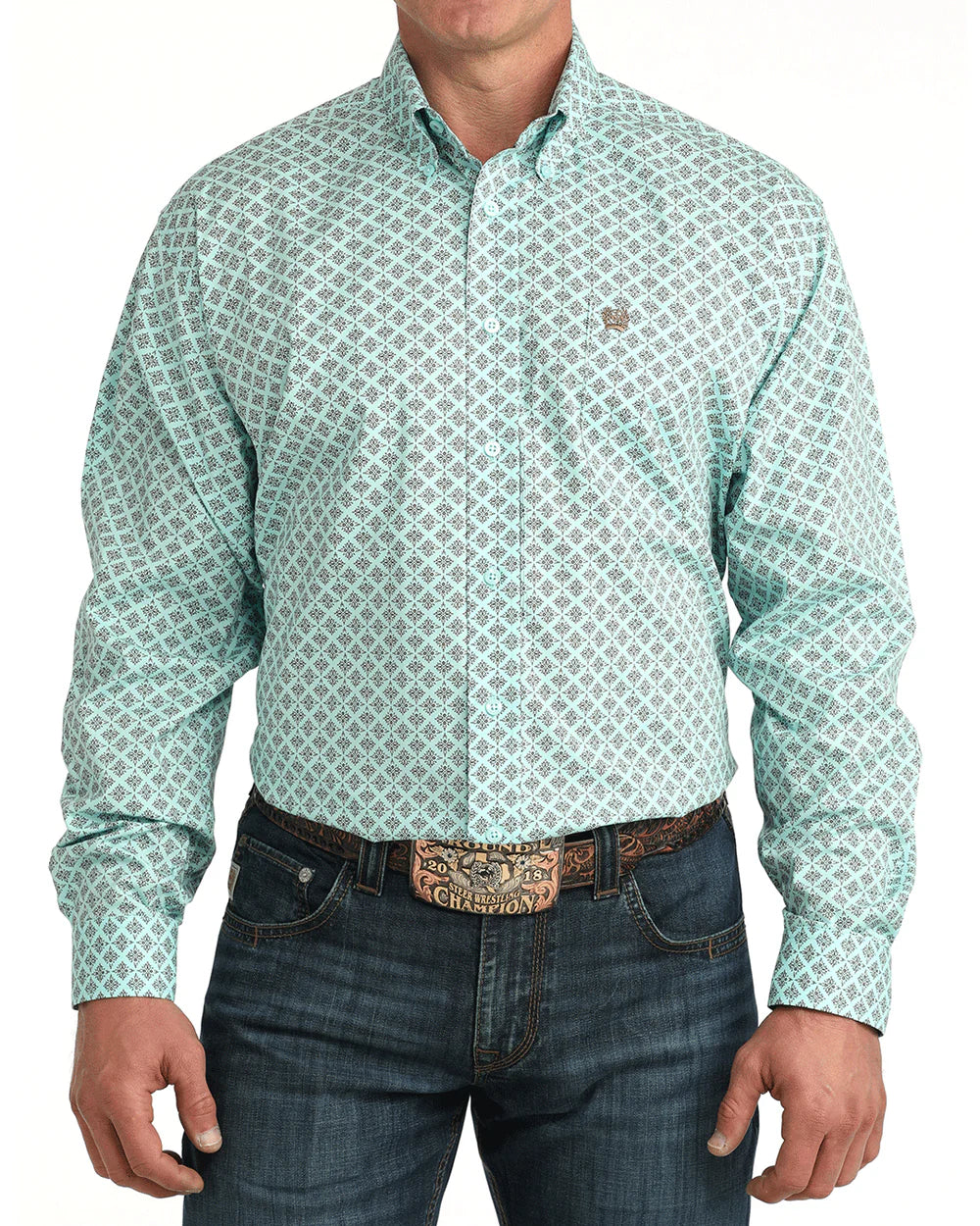 Shirts Men’s Cinch Long Sleeve Stretch  MTW1106060