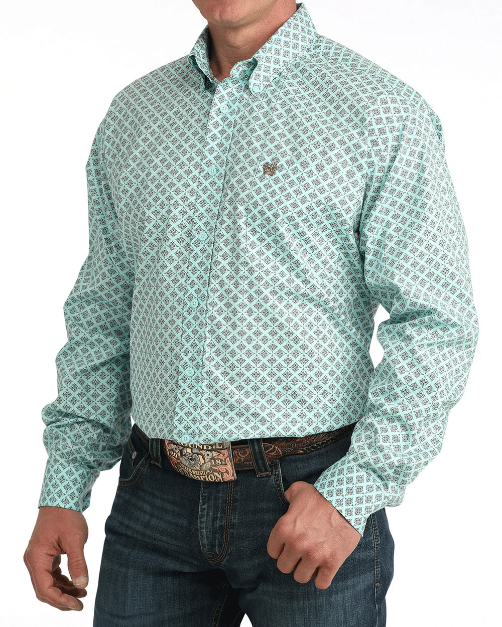 Shirts Men’s Cinch Long Sleeve Stretch  MTW1106060