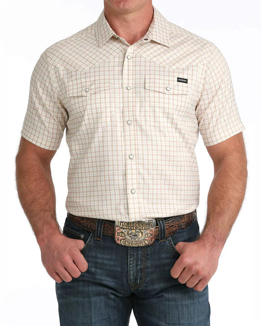 Shirts Men’s Cinch Short Sleeve Camp Shirt MTW1402012