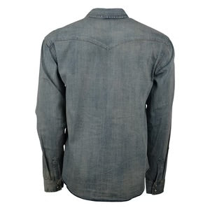 Shirts Boys STS Long Sleeve Pearl Snap Denim STS9878