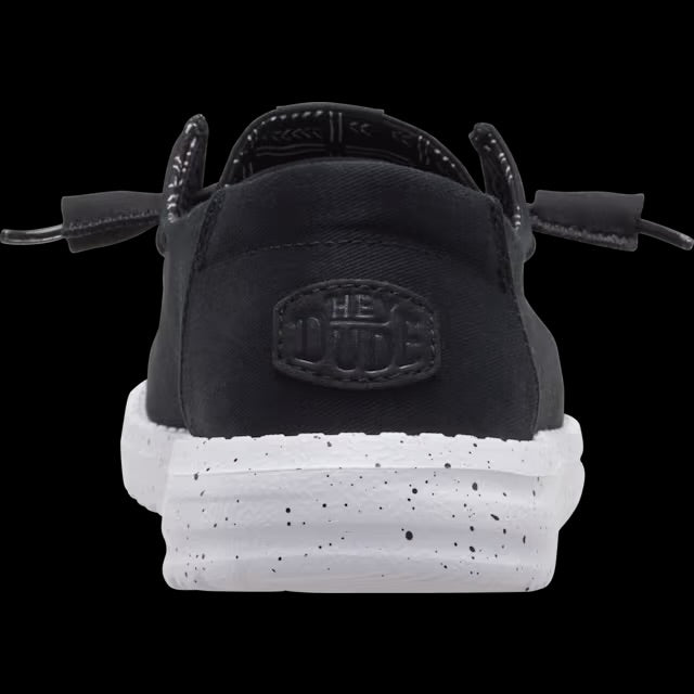 Shoes Women’s Hey Dude Wendy Stretch Canvas Black Odyssey 40902-0YF