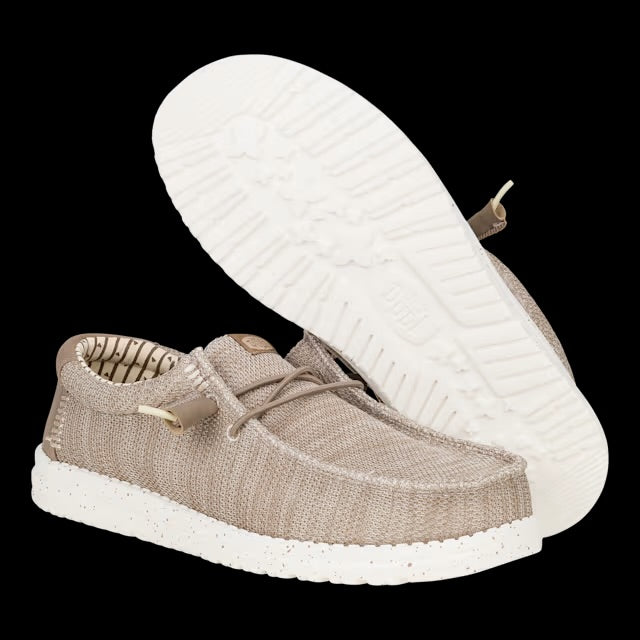 Shoes Men’s Hey Dude Wally Stretch Sox Tan 41898-265