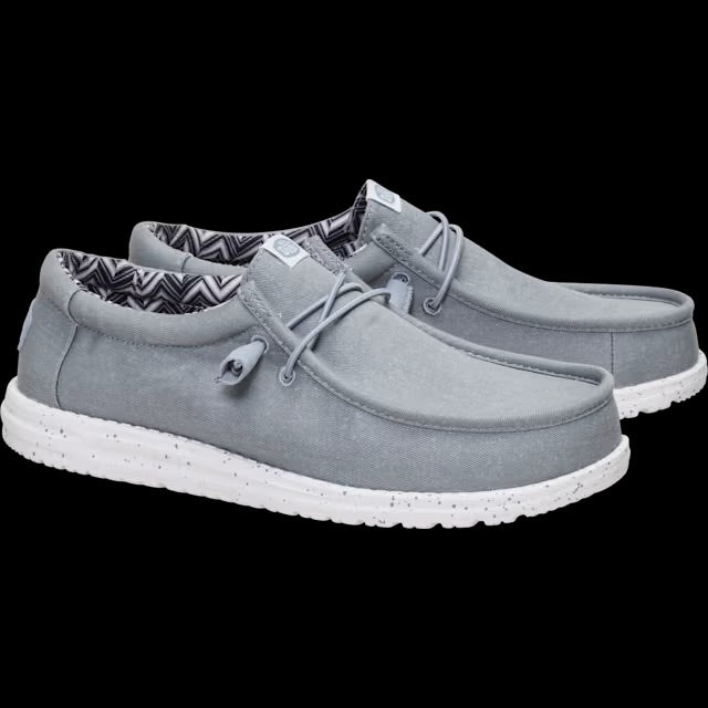 Shoes Men’s Wally Stretch Canvas Light Grey 40700-007
