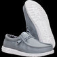 Shoes Men’s Wally Stretch Canvas Light Grey 40700-007