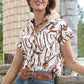 Shirts Women’s Cruel S.S Button Print CTW7163005