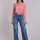 Shirts Women’s Long Sleeve Pink Denim Shirt 03-050-0592-5062