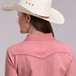 Shirts Women’s Long Sleeve Pink Denim Shirt 03-050-0592-5062