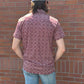 Shirts Men’s Polo Red Dirt Maroon Floral RDPSSMF