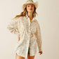 Shirts Women’s Ariat Overshirt Long Sleeve Poppy Summer 10060393