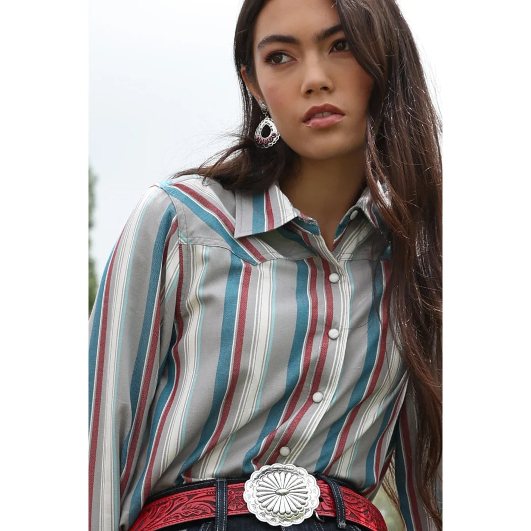 Shirts Women’s Cinch Long Sleeve Stripe CTW7526002