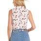 Shirts Women’s American Sleeveless Snap BWN0S08784