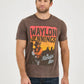 Shirts Short Sleeve Tee Waylon Jennings Graphic 112361068
