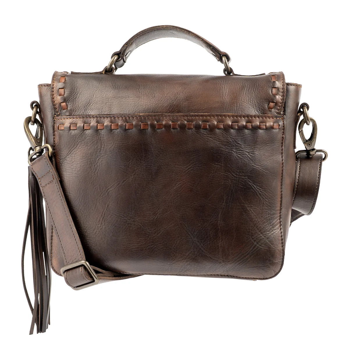 Purses STS STS34017 Bandera Chocolate Dakota Crossbody