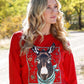 Outerwear Women’s Cruel Girl Red Burrow Sweater CWK7502003
