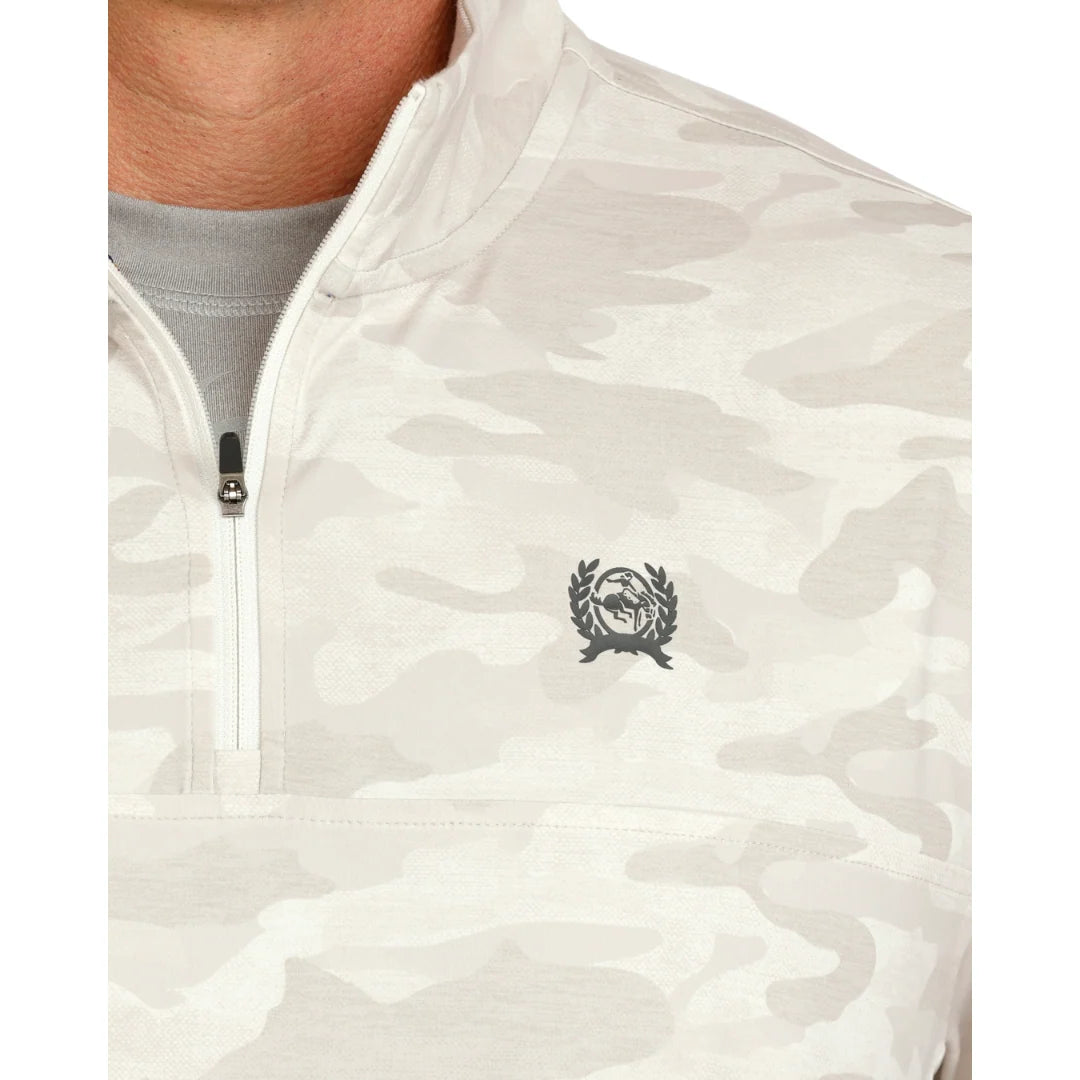 Outerwear Men’s Cinch 1/4 Zip Camo Sweater MWK1971001