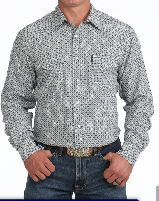 Shirts Men’s Cinch Long Sleeve Modern Fit Arena Flex MTW1303111