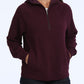 Outerwear Women’s Cinch Purple 1/2 Zip Pullover MAK7925001