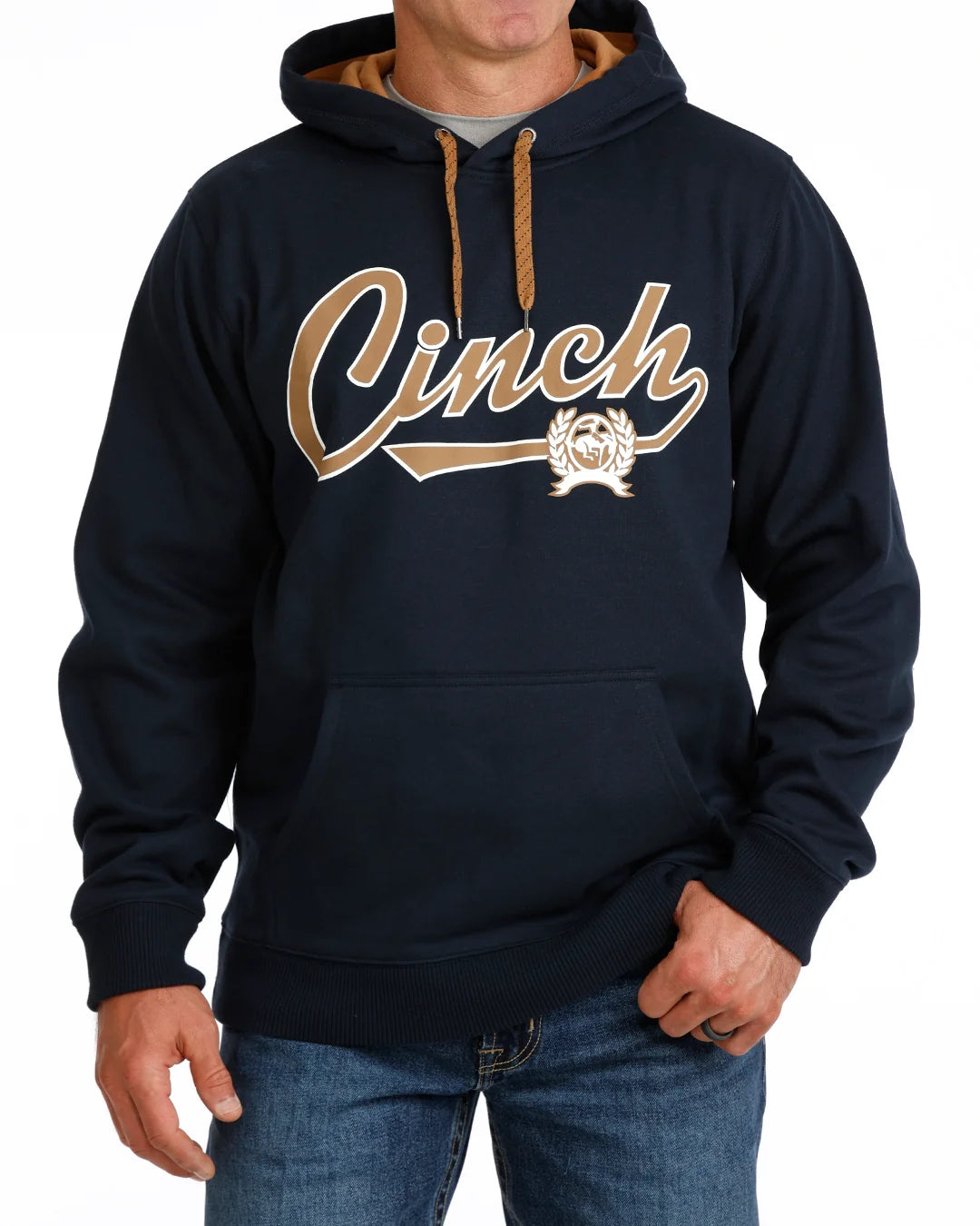 Outerwear Men’s Cinch Navy Hooded Sweatshirt MWK1206036