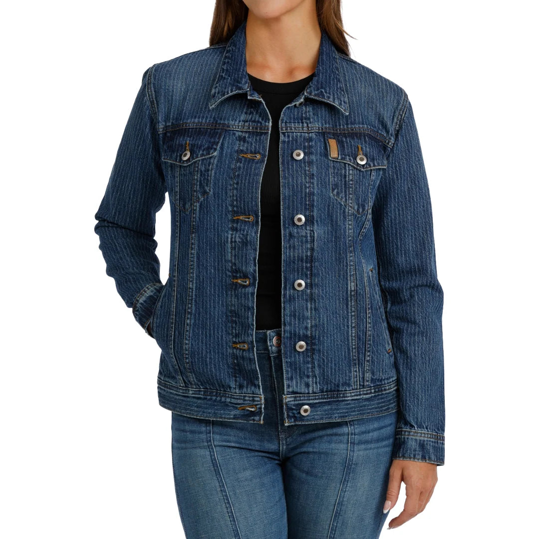 Outerwear Women’s Cinch Denim Trucker Jacket MAJ9878009