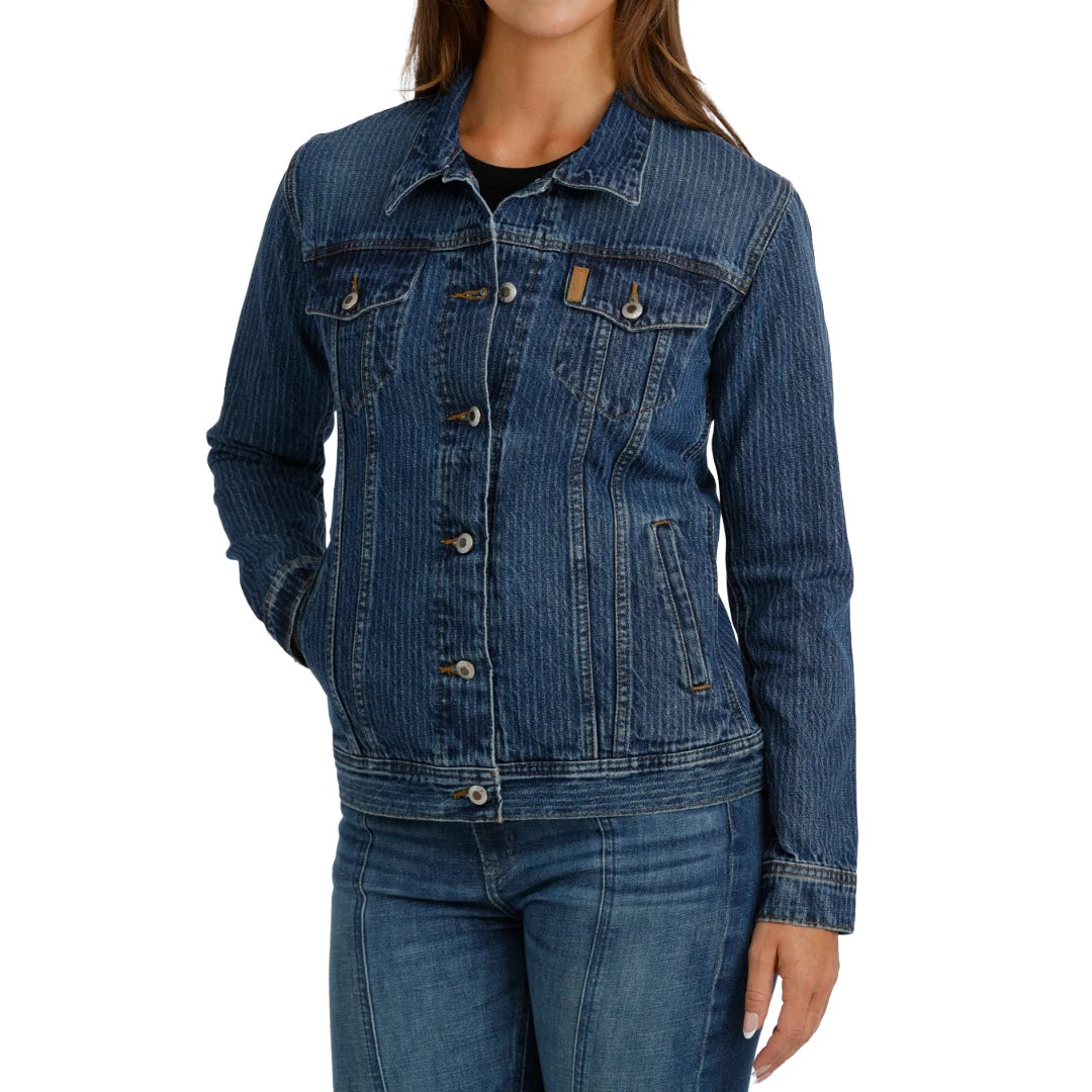 Outerwear Women’s Cinch Denim Trucker Jacket MAJ9878009
