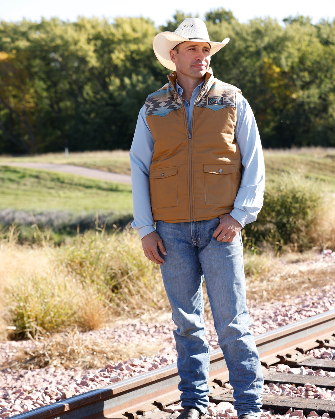 Outerwear Men’s Cinch Reversible Vest MWV1956001