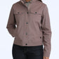 Outerwear Women’s Long Sleeve Chore Jacket Lilac MAJ9926002