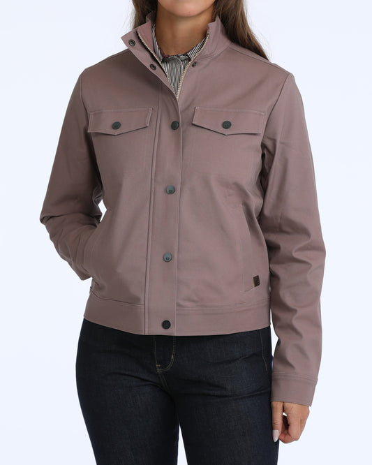 Outerwear Women’s Long Sleeve Chore Jacket Lilac MAJ9926002