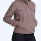 Outerwear Women’s Long Sleeve Chore Jacket Lilac MAJ9926002