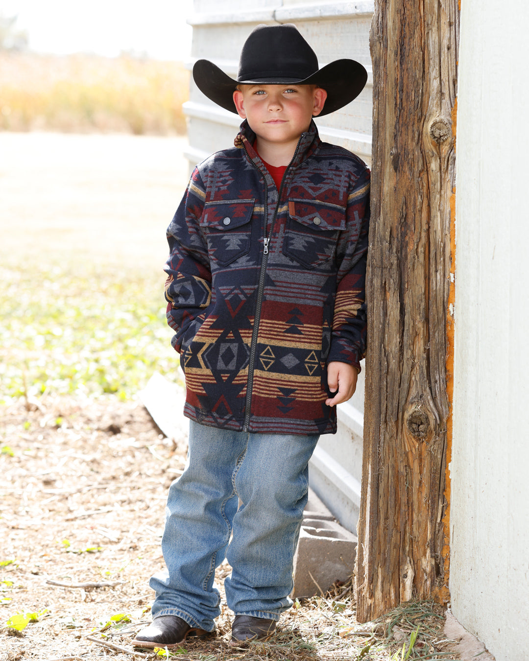 Outerwear Boys Sweater Knit Shirt Jacket MWJ5205001