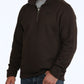 Outerwear Men’s Cinch Brown 1/4 Zip Pullover MWK1080022