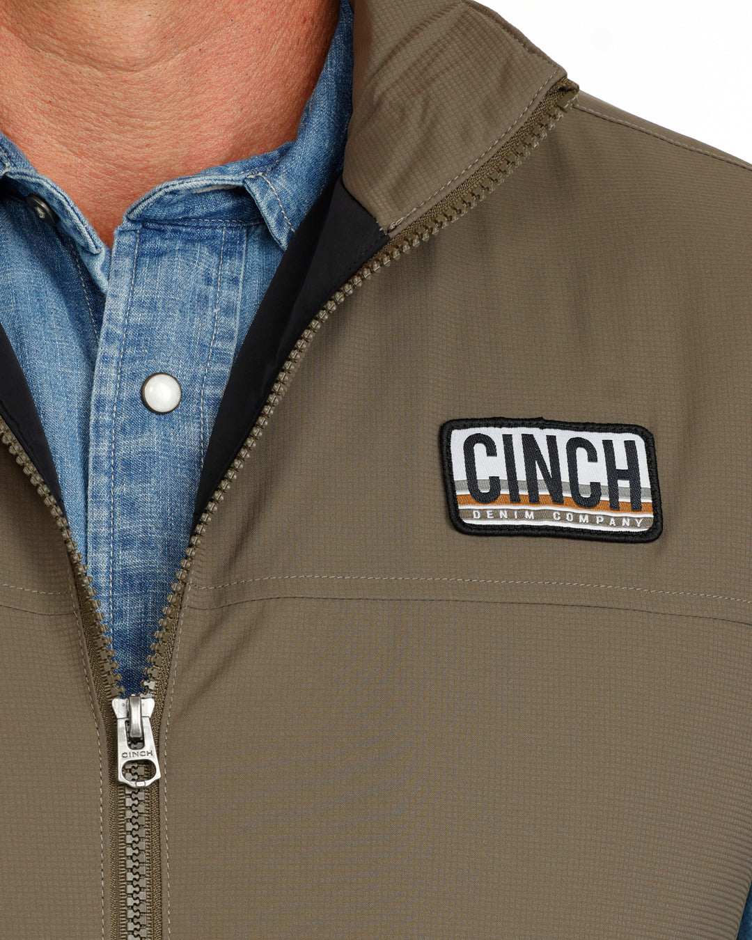 Outerwear Men’s Cinch Lightweight Vest Green MWV1955002