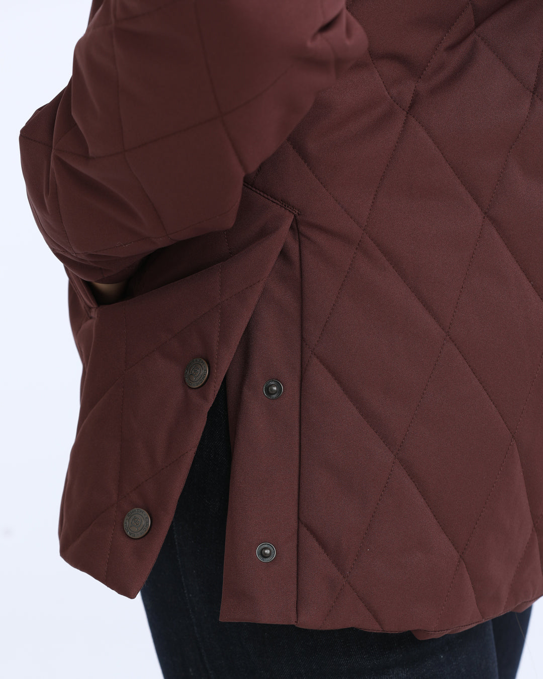 Outerwear Women’s Cinch Barn Coat Purple MAJ9903003
