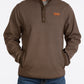 Outerwear Men’s Cinch 1/4 Snap Brown MWK1534011