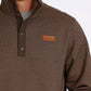 Outerwear Men’s Cinch 1/4 Snap Brown MWK1534011