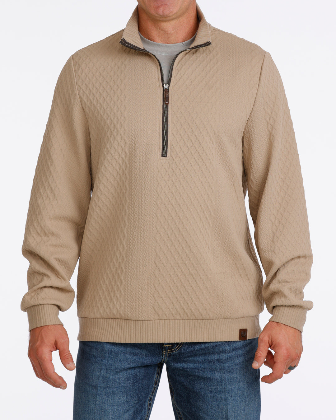Outerwear Men’s Cinch 1/2 Zip Stone MWK1957001