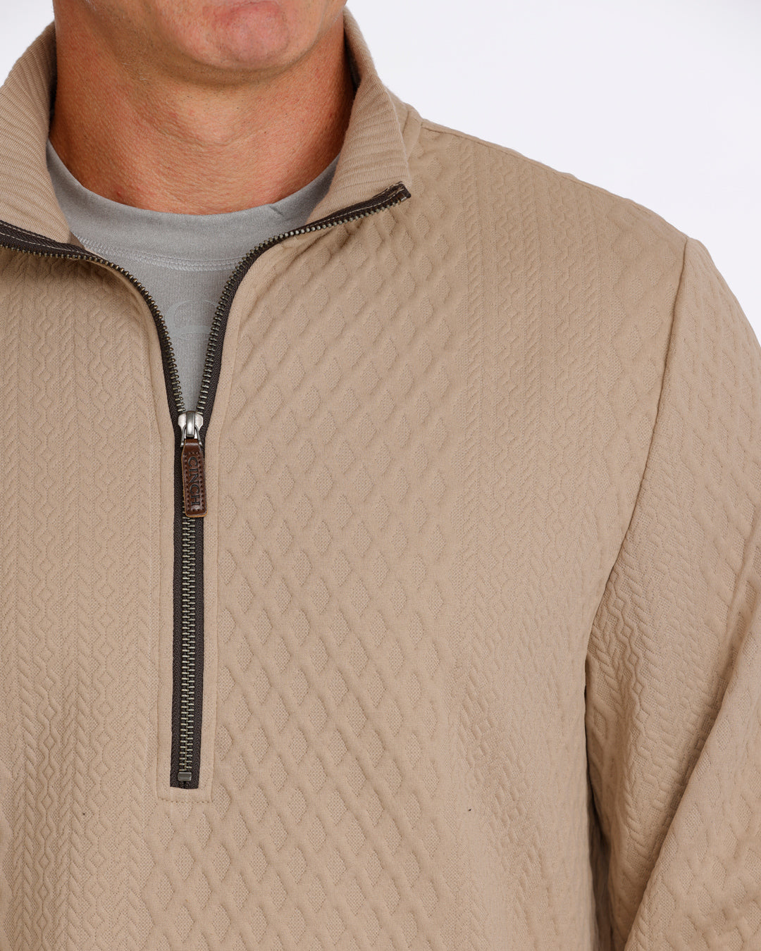 Outerwear Men’s Cinch 1/2 Zip Stone MWK1957001